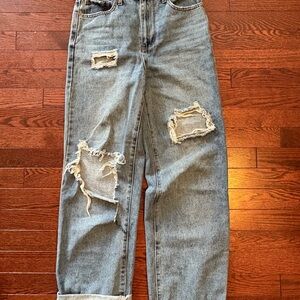 2/$25 EUC RSQ Light Blue Baggy Jeans